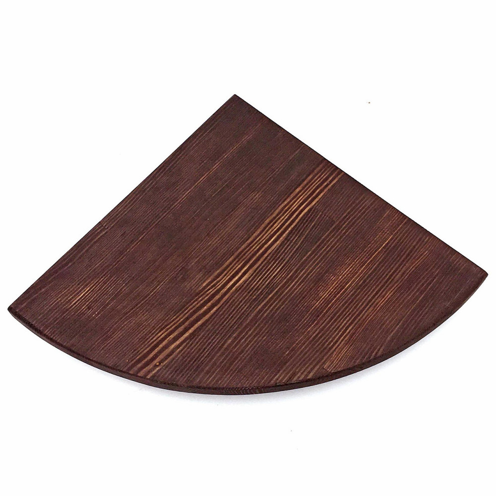 Угловая настенная полка 