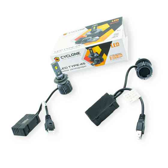 Автолампа H7 12V Type 45 65W 6000K 12000L радіатор з вентилятором та обманкою LED Мукачево