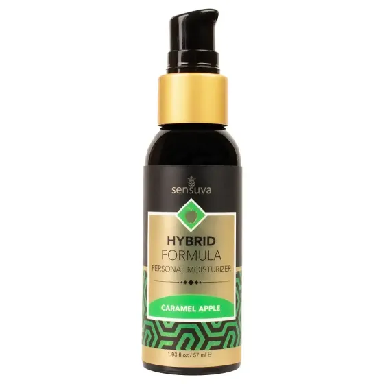 Змазка водно-силіконова Sensuva Hybrid Caramel Apple (57 мл) без цукру, можна для оральних пестощів Львів