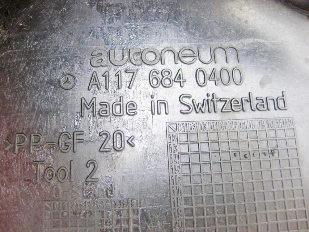 Mercedes-Benz  A1176840400 Захист заднього бампера CLA Shooting Brake X117 CLA C117 Одесса - изображение 7