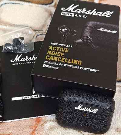 Бездротові навушники Marshall Motif ANC вакумні наушники маршал мотіф. Киев