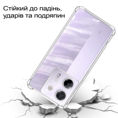 Чехол для мобильного телефона BeCover Anti-Shock Poco M7 Pro 5G Clear (713809) Винница - изображение 3