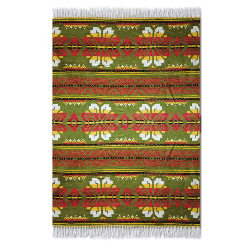 Плед бавовняний 140×200 червоний 6.1 Киев - изображение 2