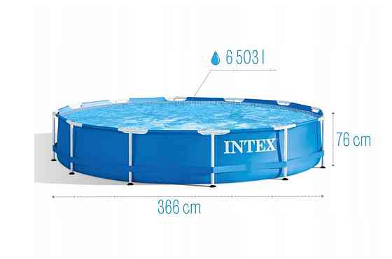 Басейн каркасний INTEX 28210, 366 x 76 см Київ