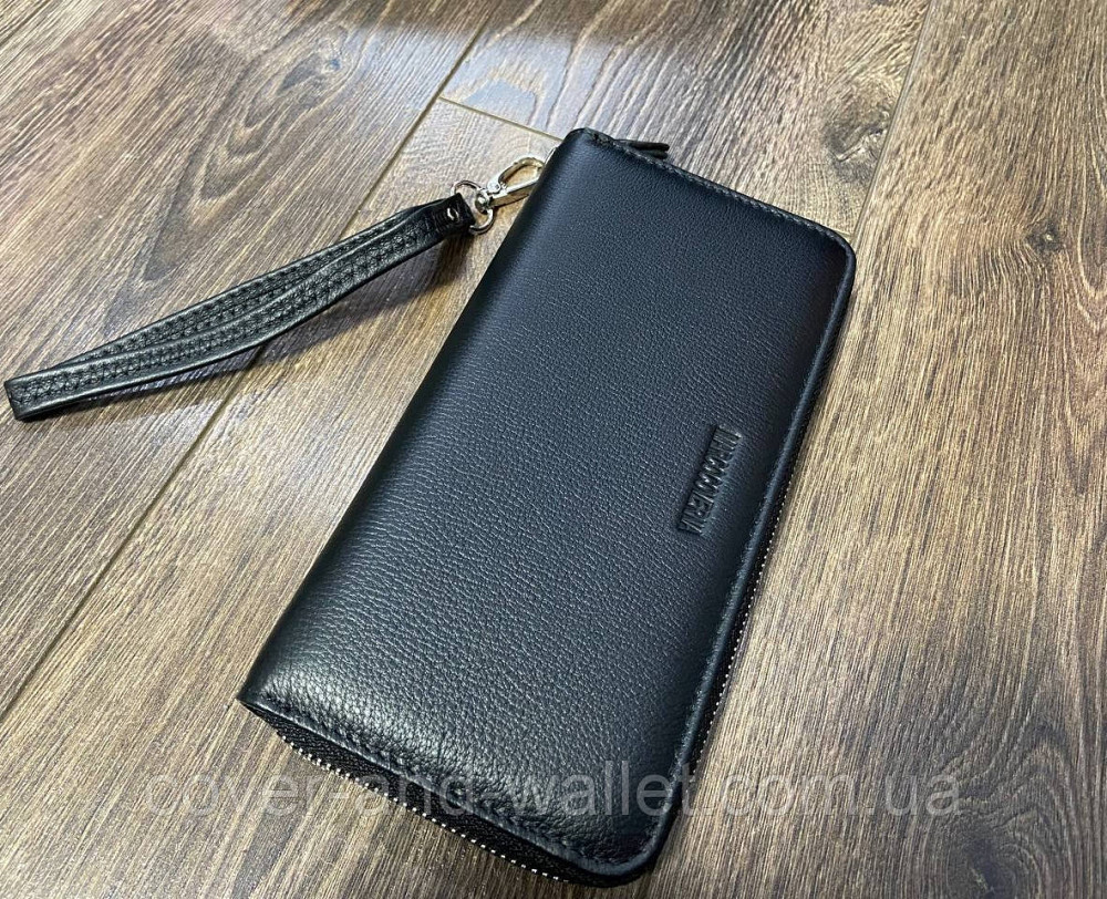 Мужской кожаный кошелёк клатч на молнии Marco Coverna M38-3 Киев - изображение 1