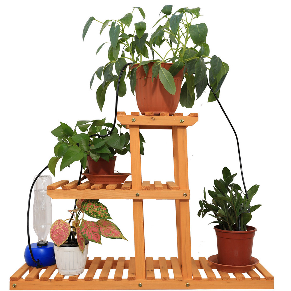 Система капельного полива Aqualin YL22079 с таймером и АКБ, автоматический полив комнатных растений Киев - изображение 5