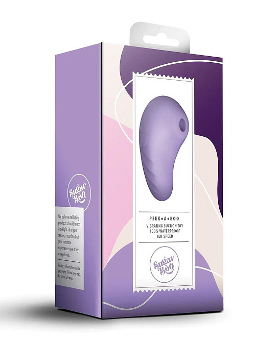 Вакуумный стимулятор с вибрацией SugarBoo Peek-A-Boo, 10 режимов Sex Aura Киев - изображение 4