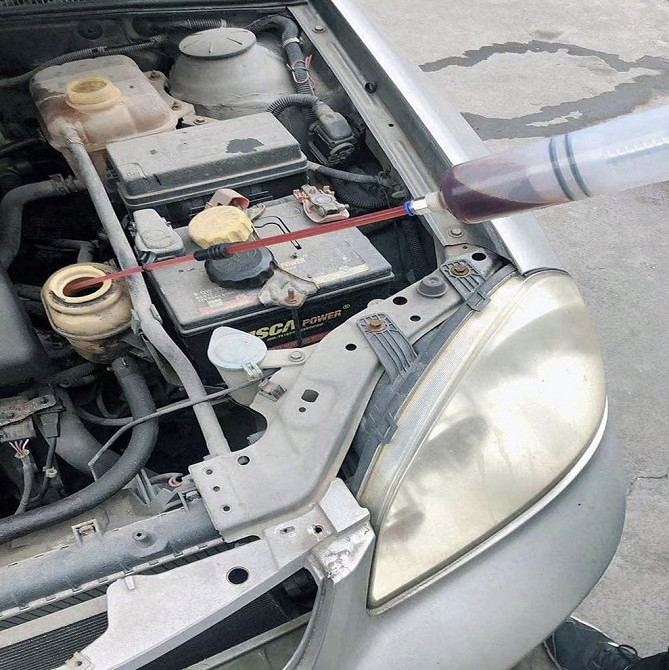 Автомобільний Шприц 200 мл для всмоктування олії/рідини Xtrobb (22007) Нововолинськ - фото 9