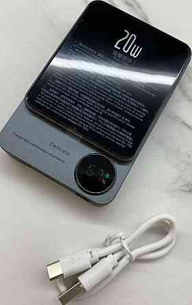 PowerBank Q9 10000Mah 20W MagSafe повербанк магсейв Алюмінієвий корпус. Київ