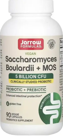 Пробіотик Jarrow Formulas Saccharomyces Boulardii + MOS 90 капс Київ