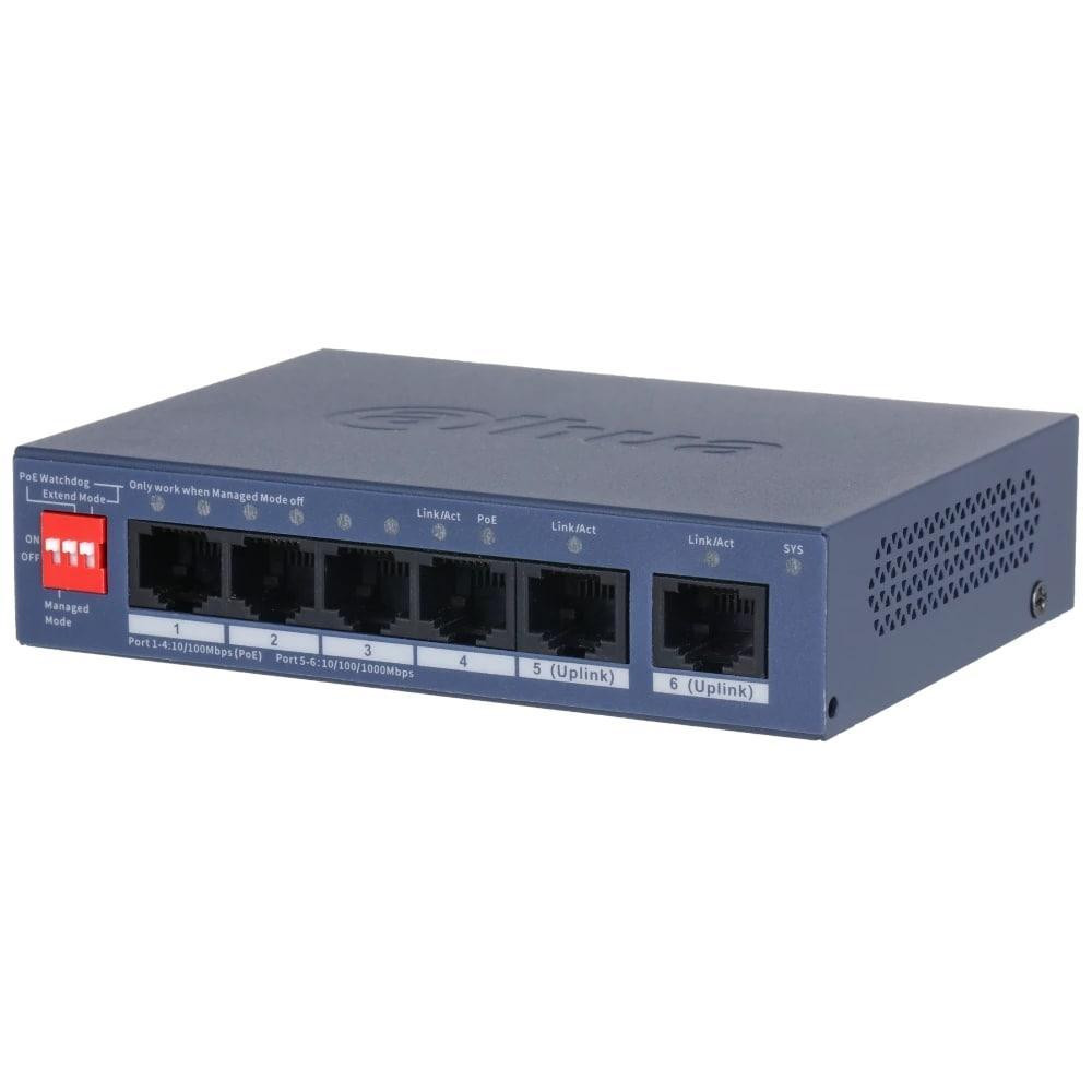 Комутатор Dahua DH-CS4006-4ET2GT-36 PoE 190 г Харьков - изображение 1