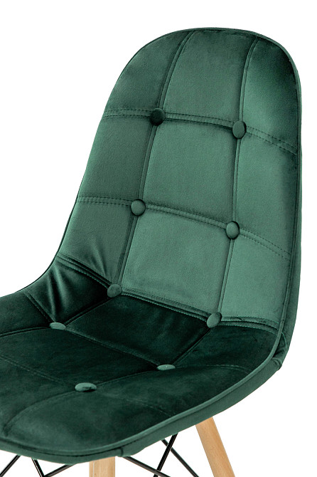 Стілець ДЖАСТІН, велюр зелений Київ - фото 8