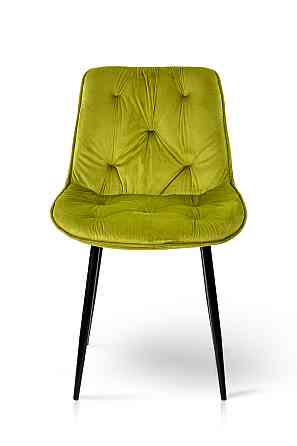 Стілець Прадо чорний/ велюр олива Киев