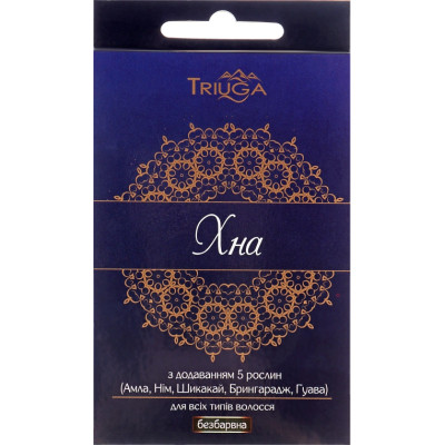 Хна Triuga Аюрведическая бесцветная 35 г (4820164640128) Винница - изображение 1