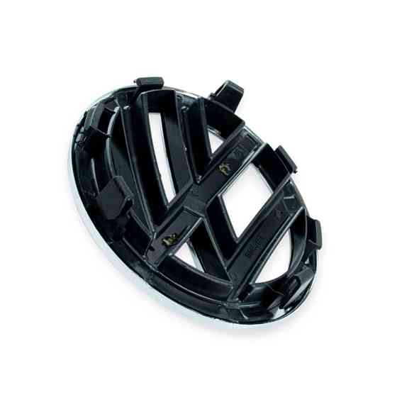 Емблема грати автомобіль Фольцваген passat b7 ø 14см, пластик, хром Мукачево