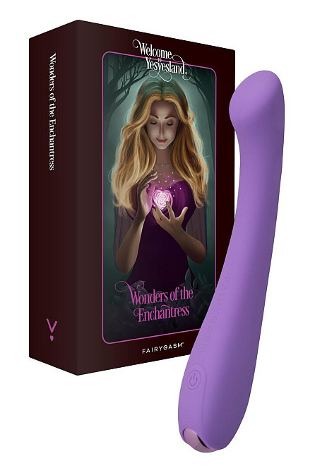 Вібратор для точки G FairyGasm MerryWand violet Sex Aura Київ - фото 1