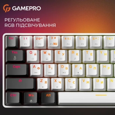 Клавіатура GamePro Genesis Infinity MK130BW Outemu Swithes USB White (MK130BW) Вінниця - фото 3