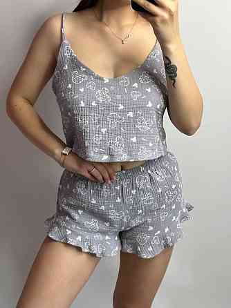 Женская летняя пижама майка с шортами Миккимаусы S Харьков