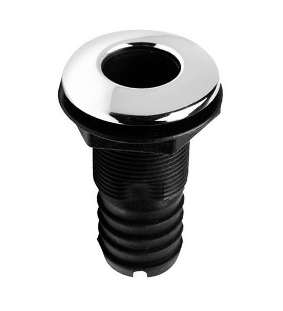 Сливной Штуцер С Нержавеющим Колпачком Диаметр 3/4 Киев - изображение 1