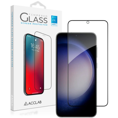 Стекло защитное ACCLAB Full Glue Samsung S23 (1283126559624) Винница - изображение 2