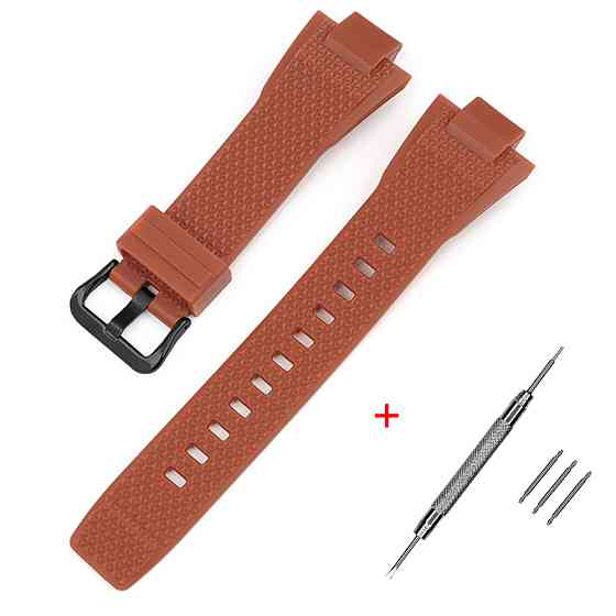 Ремешок для Casio G-Shock GST-B400 Light Brown BK SBR Киев