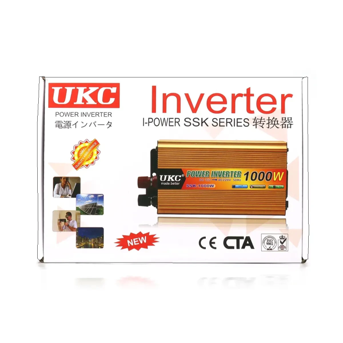 Інвертор авто перетворювач напруги 1000W 12V UKC Inverter AC/DC SSK 1000W UKC Одеса - фото 6