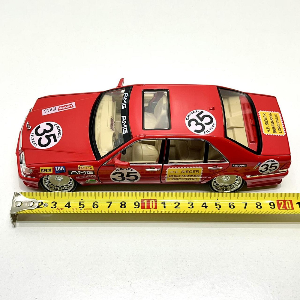 Машинка Авто Експерт Mercedes-Benz S-Class W140 металопластикова 1:24 звук світло інерція відчиняються двері капот багажник Чернигов - изображение 2