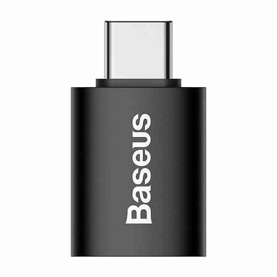 Адаптер Baseus Ingenuity Series Mini OTG Adaptor Type-C to USB-A 3.1 Black Киев