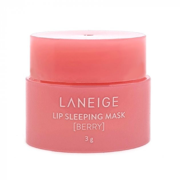 Нічна маска для губ Lip Sleeping Mask mini (Berry) мініатюра Laneige 3 мл Київ - фото 1