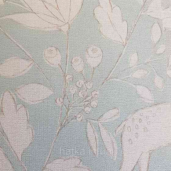 Флізелінові шпалери дитячі BN Doodleedo 0,53 х 10 м тварини олені зайці квіти листя білі на блакитному Київ