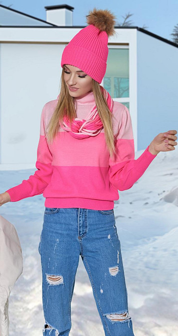 Шарф хомутик к гольфу (42-46) Киев - изображение 1