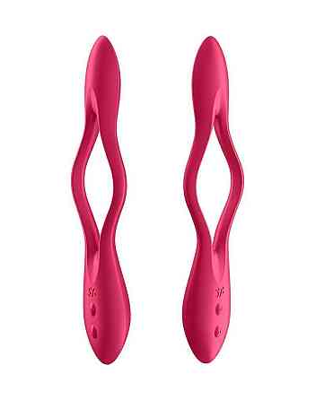Универсальный гибкий вибратор для пар Satisfyer Elastic Joy Red Sex Aura Киев