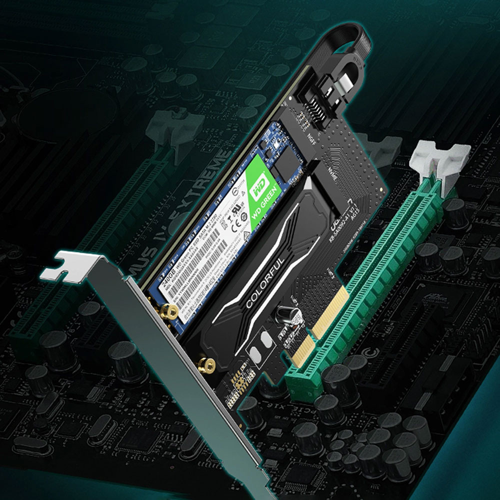 PCI-E 3.0 контролер для SSD M.2 NVMe + M.2 NGFF CM302 Ugreen Винница - изображение 5