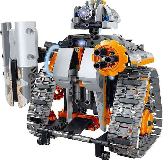 Конструктор STEM на радіокеруванні 4в1  танк робот-трансформер. Київ