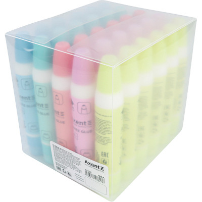 Клей Axent ПВА, 2 аппликатора: тонкий и широкий, 40 г (7202-A) Винница - изображение 4