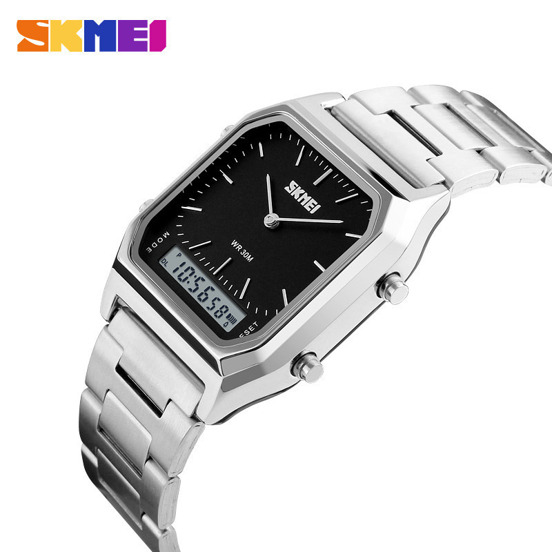 Skmei 1220SIBK Silver-Black SBR Київ - фото 2