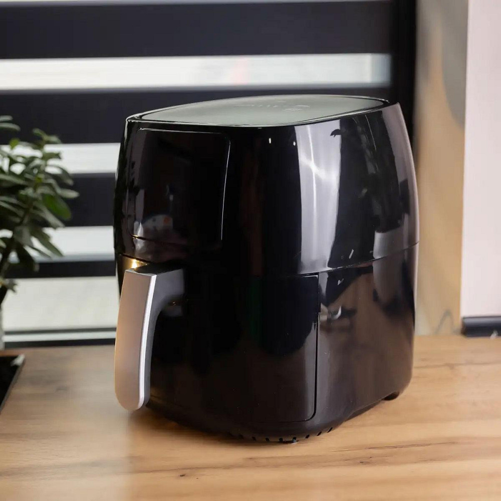 Аэрогриль-фритюрница Sokany SK-8018 электрическая на 5л 1400 Вт черная Киев - изображение 2