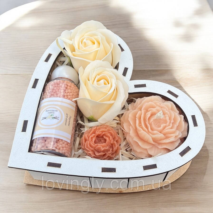Ніжний подарунок жінці набір натуральних свічок - квітів Ірпінь - фото 4