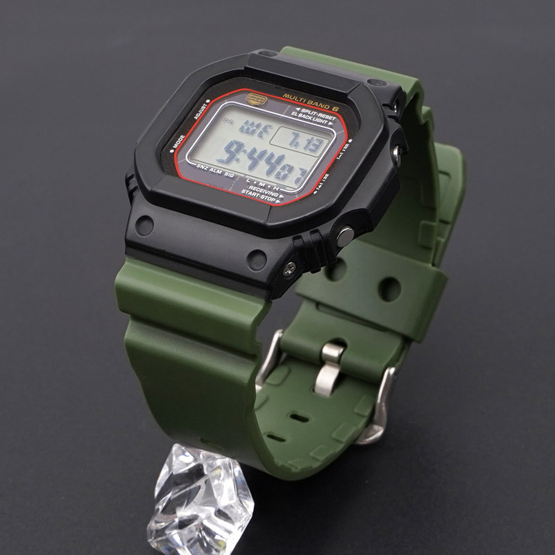 Ремешок для Casio G-Shock DW-6900 Army Green SI SBR Киев - изображение 9