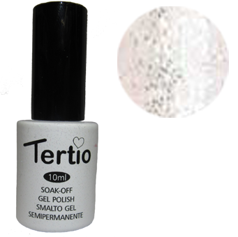 TERTIO гель - лак № 052(прозрачный с блестками) 10 мл Киев - изображение 1