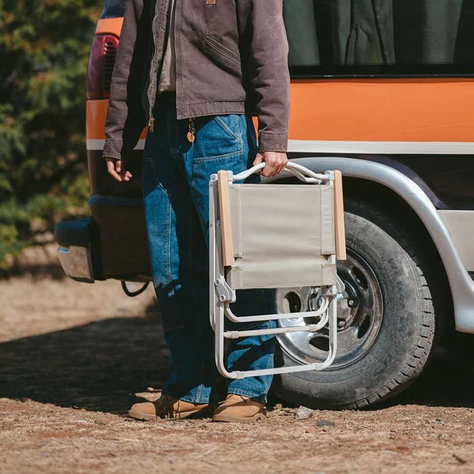 Розкладний стілець Naturehike CNK2300JU012, чорний Киев - изображение 8