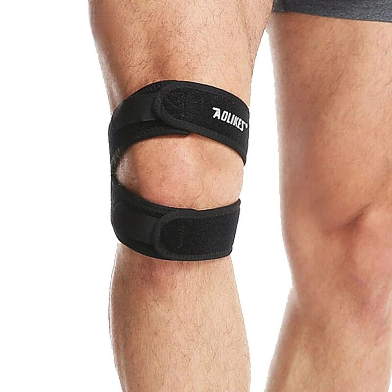 Фіксатор для колінного суглоба Aolikes (Чорний) Николаев - изображение 2