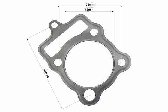 Loncin LX200GY-3 Прокладка головки циліндра 200cc-63mm Бершадь