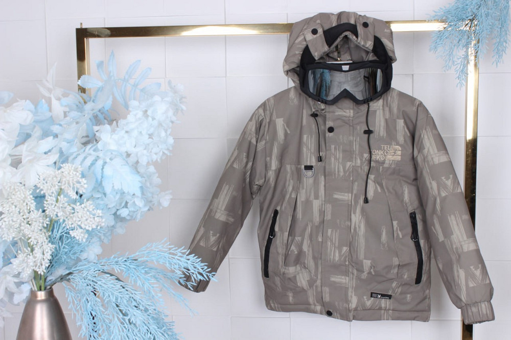 Зимняя куртка на мальчика с очками 134,140 на холофайбере Николаев - изображение 1