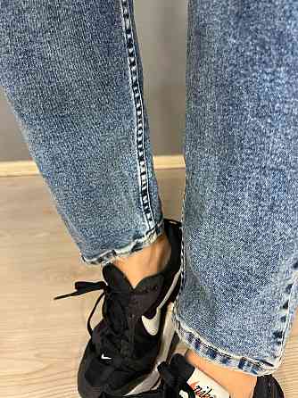 Джинси жіночі SESSANTA 16484 MOM jeans висока посадка збільшені розміри стрейчеві з ременем сині, синій, З4, 34, 89 см, 121 см Київ