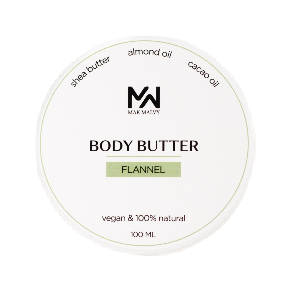 Баттер для тела Flannel Mak Malvy 100 мл Киев - изображение 1