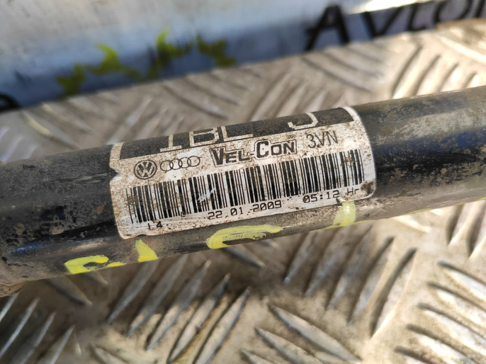 Піввісь права 5 ступ. 1.9 tdi VW Golf V 2003-2008 (1K0407271BL) Ковель - фото 2