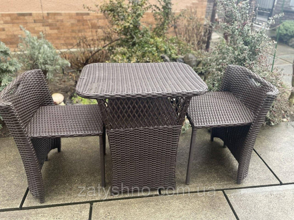 Ротанговая мебель  балконная складная серая Киев - изображение 3