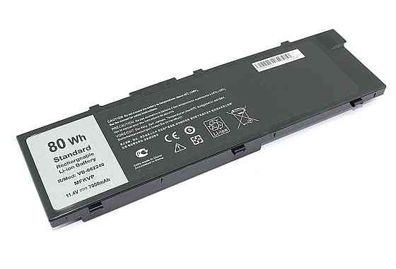 Аккумулятор для ноутбука Dell 0FNY7 Precision 15 7520 11.4V Black 7000mAh OEM Вінниця