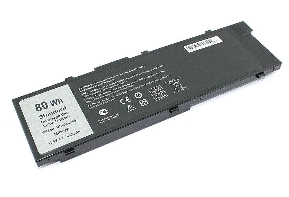 Аккумулятор для ноутбука Dell 0FNY7 Precision 15 7520 11.4V Black 7000mAh OEM Вінниця - фото 1